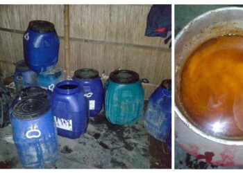 নকল ‘ঘি’ তৈরীর কারখানার সন্ধান, ইউএনও বললেন ‌`পরে দেখব’