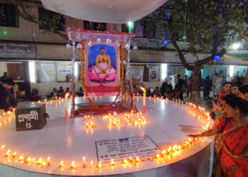 লাখো ভক্তের পদচারণায় মুখর ঠাকুর অনুকূলচন্দ্রের আবির্ভাব মহোৎসব