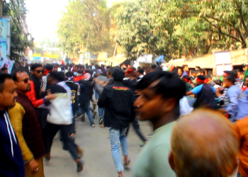 পাবনায় প্রতিষ্ঠাবার্ষিকীতে মারামারিতে জড়ালো ছাত্রদল, মোটরসাইকেল ভাংচুর