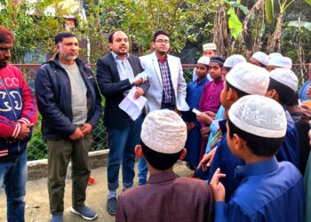 ৩১ দফা বাস্তবায়ন সহ নতুন প্রজন্মের হাতে ধানের শীষের প্রতীক তুলে দিলেন– আহসান হাবিব আকাশ