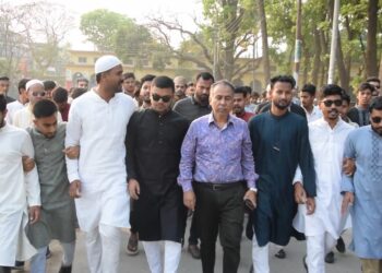 ভারতের চাপিয়ে দেওয়া রাজনীতি বাংলার জনগণ মেনে নেবে না : পাবনায় কৃষক দল সভাপতি হাসান জাফির তুহিন